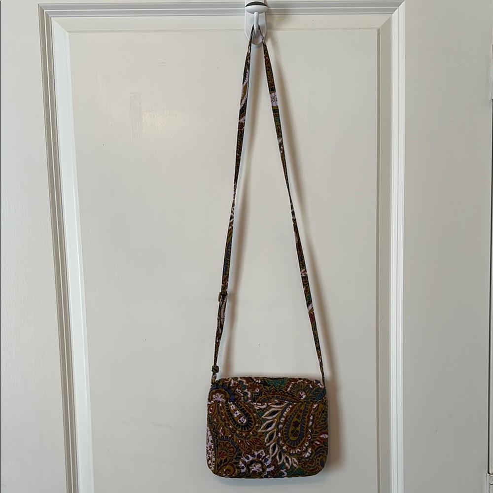 Vera Bradley Paisley Crossbody Bag - NWOT - Picture 6 of 8
